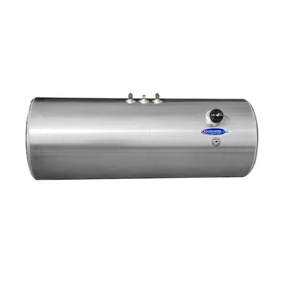 130L Round Fuel Tank (380 x 1240L) with Pick up Pipes